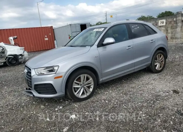 AUDI Q3 PREMIUM 2018 vin WA1ECCFS1JR026623 from auto auction Copart