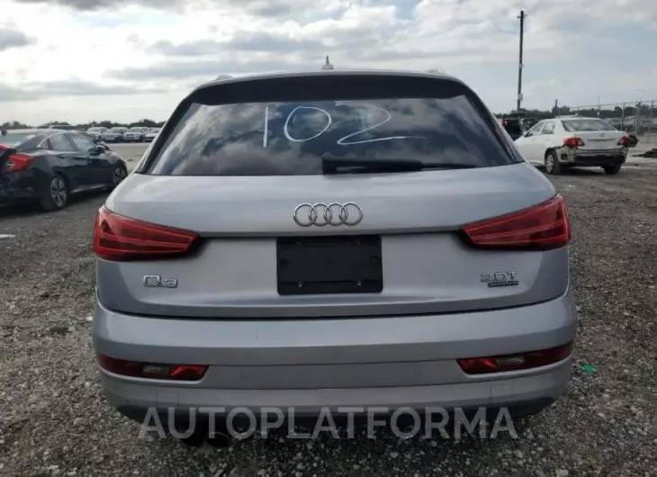 AUDI Q3 PREMIUM 2018 vin WA1ECCFS1JR026623 from auto auction Copart