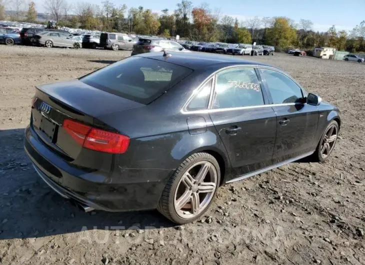 AUDI S4 PREMIUM 2015 vin WAUDGAFL9FA018520 from auto auction Copart