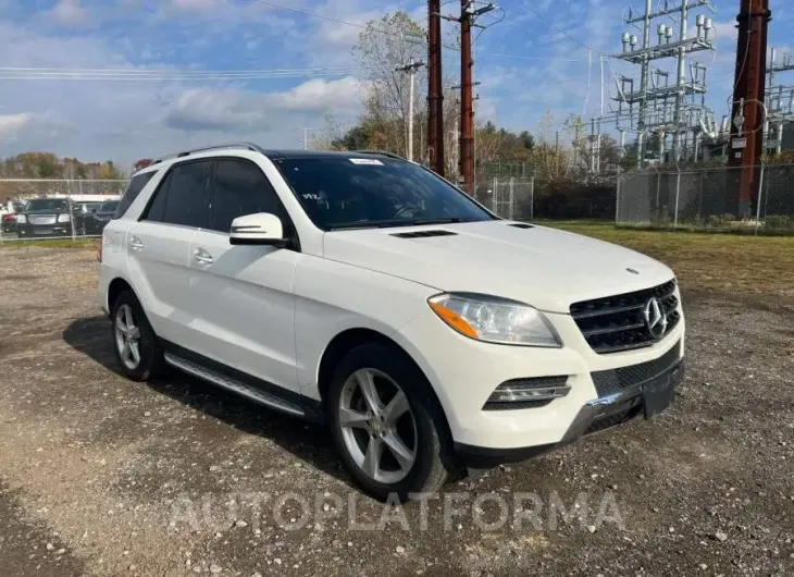 MERCEDES-BENZ ML 350 4MA 2015 vin 4JGDA5HB9FA601276 from auto auction Copart