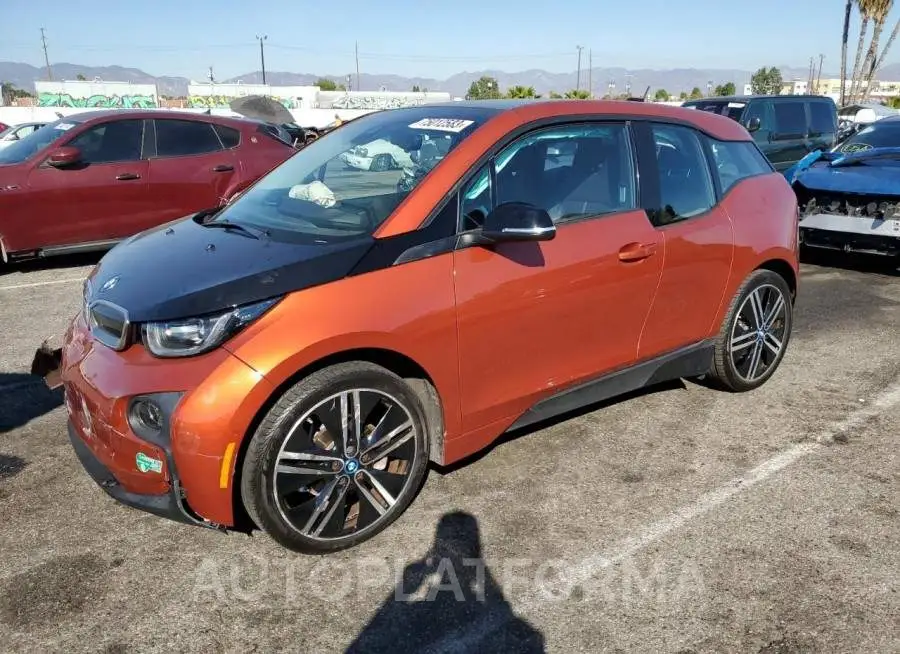 BMW I3 REX 2015 vin WBY1Z4C56FV279599 from auto auction Copart