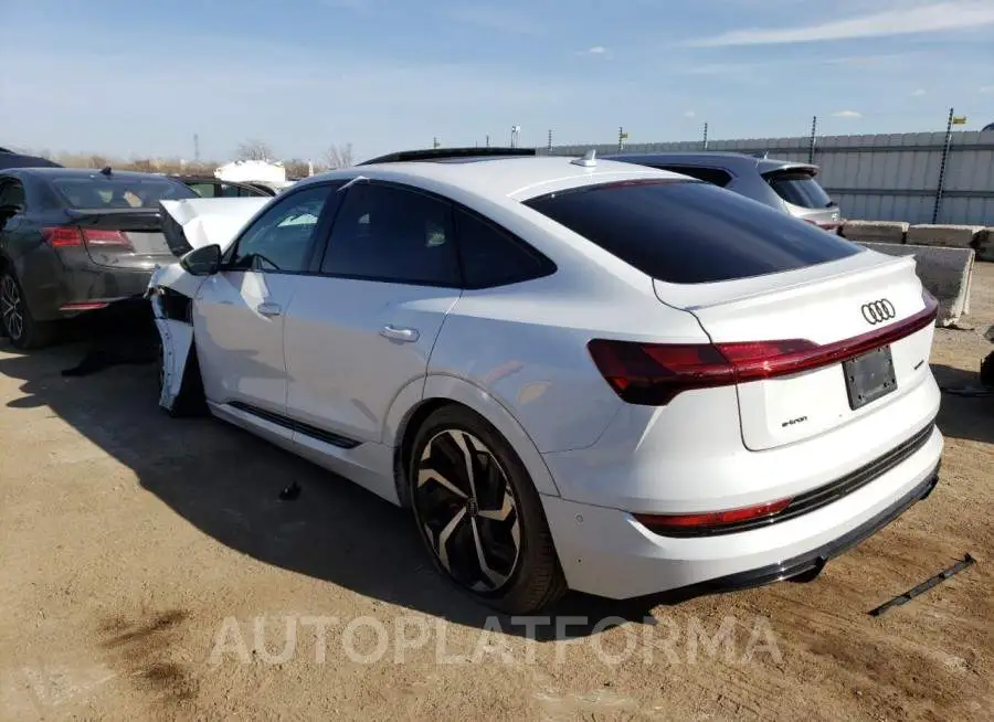 AUDI E-TRON SPO 2022 vin WA12AAGEXNB020016 from auto auction Copart