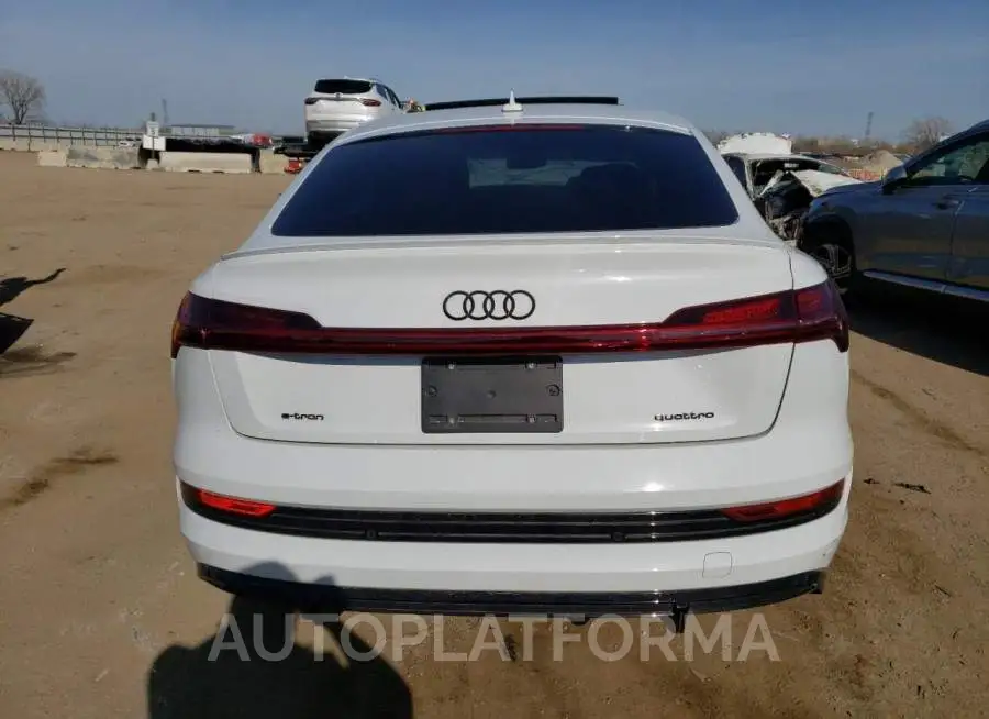 AUDI E-TRON SPO 2022 vin WA12AAGEXNB020016 from auto auction Copart