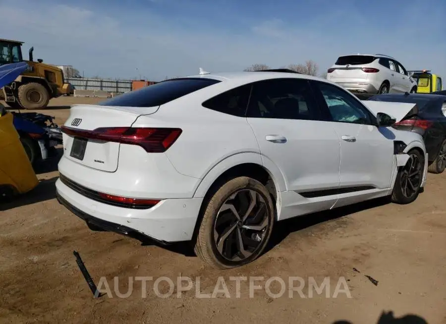 AUDI E-TRON SPO 2022 vin WA12AAGEXNB020016 from auto auction Copart