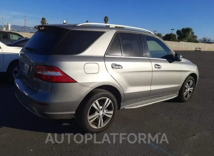 MERCEDES-BENZ ML 350 2015 vin 4JGDA5JB7FA556820 from auto auction Copart