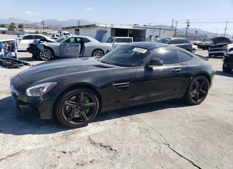 MERCEDES-BENZ AMG GT 2017 vin WDDYJ7HA3HA012449 from auto auction Copart