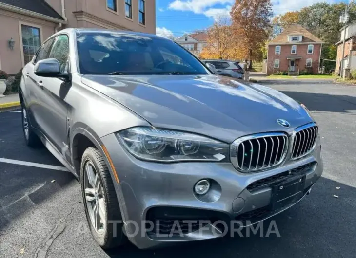 BMW X6 XDRIVE5 2016 vin 5UXKU6C50G0R33591 from auto auction Copart