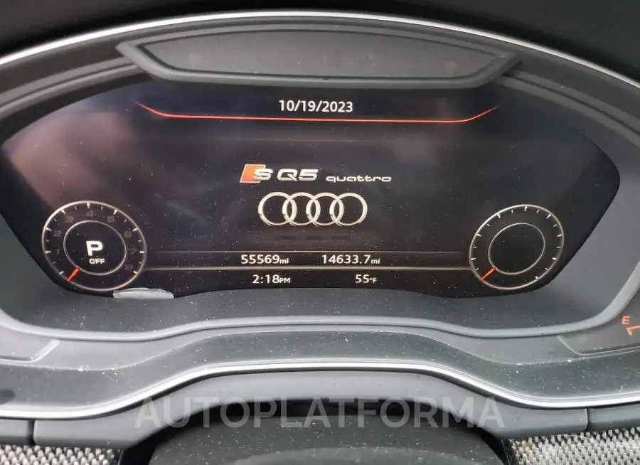 AUDI SQ5 PREMIU 2018 vin WA1A4AFY0J2248468 from auto auction Copart