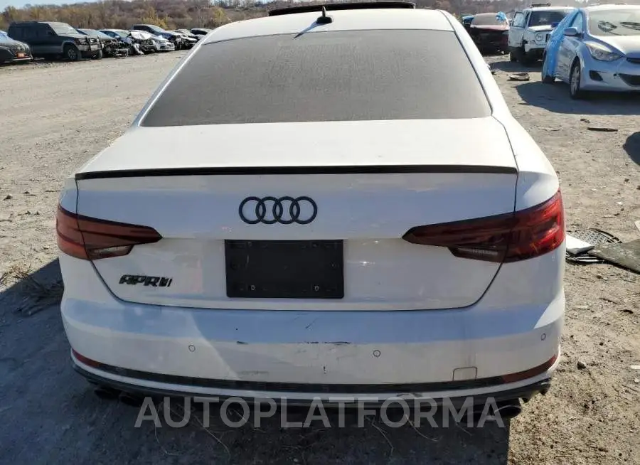 AUDI S4 PREMIUM 2018 vin WAUB4AF47JA103826 from auto auction Copart