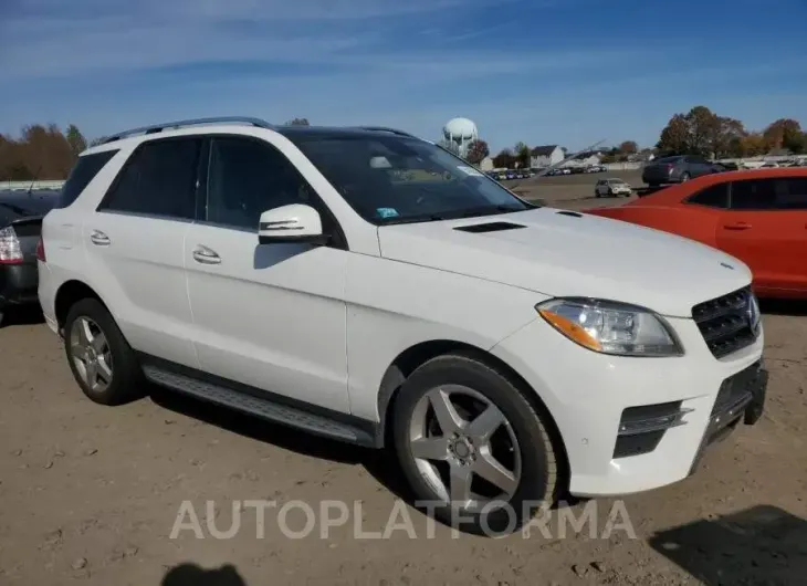 MERCEDES-BENZ ML 250 BLU 2015 vin 4JGDA0EB7FA468590 from auto auction Copart