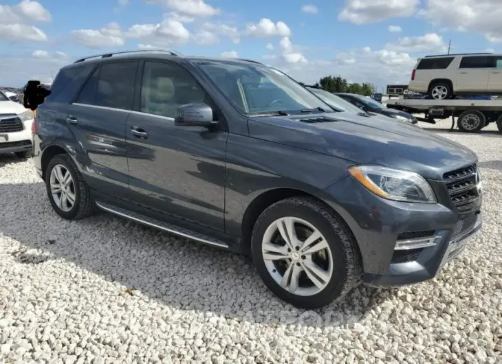 MERCEDES-BENZ ML 350 BLU 2015 vin 4JGDA2EB3FA465813 from auto auction Copart