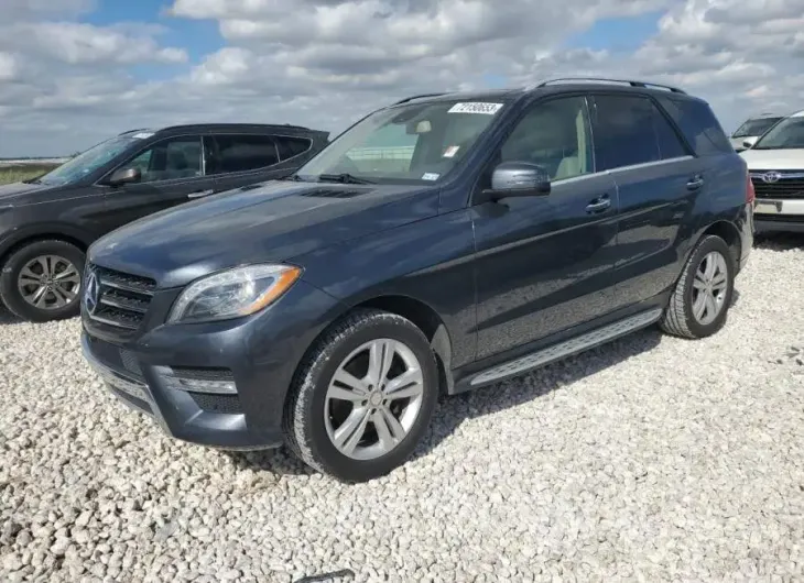 MERCEDES-BENZ ML 350 BLU 2015 vin 4JGDA2EB3FA465813 from auto auction Copart