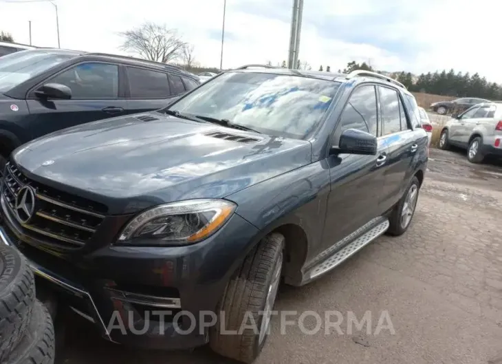 MERCEDES-BENZ ML 350 BLU 2015 vin 4JGDA2EB3FA554846 from auto auction Copart