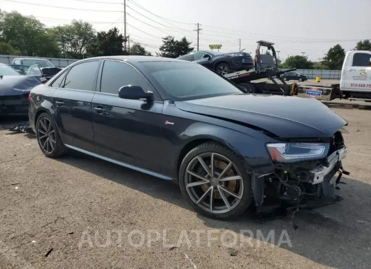 AUDI S4 PREMIUM 2015 vin WAUBGAFL9FA060225 from auto auction Copart