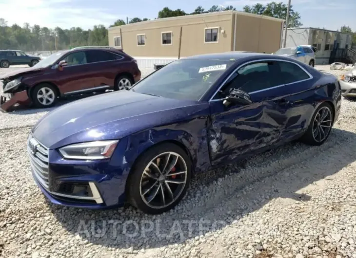 AUDI S5 PRESTIG 2018 vin WAUR4AF51JA011442 from auto auction Copart