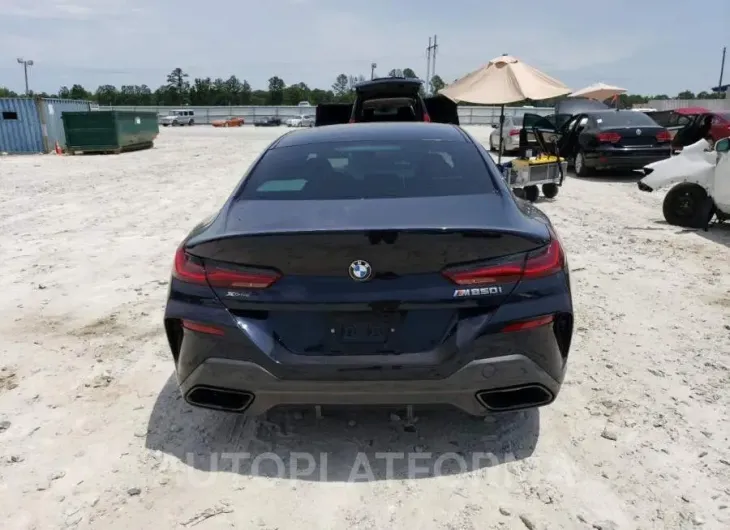 BMW M850XI 2022 vin WBAGV8C07NCJ85581 from auto auction Copart