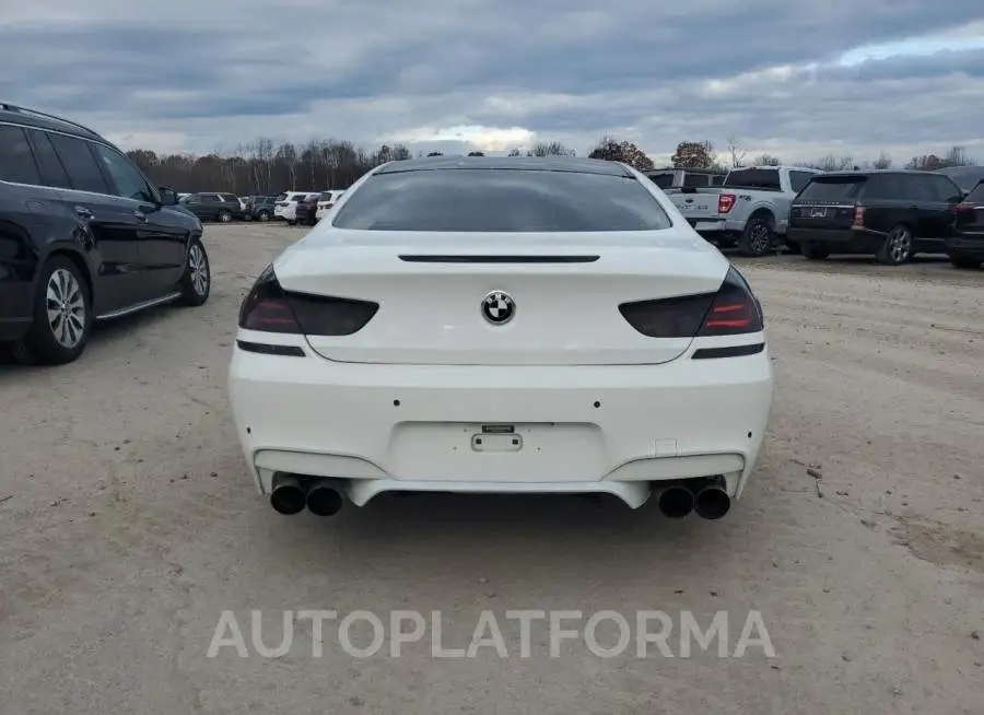 BMW M6 2016 vin WBS6J9C54GD934452 from auto auction Copart