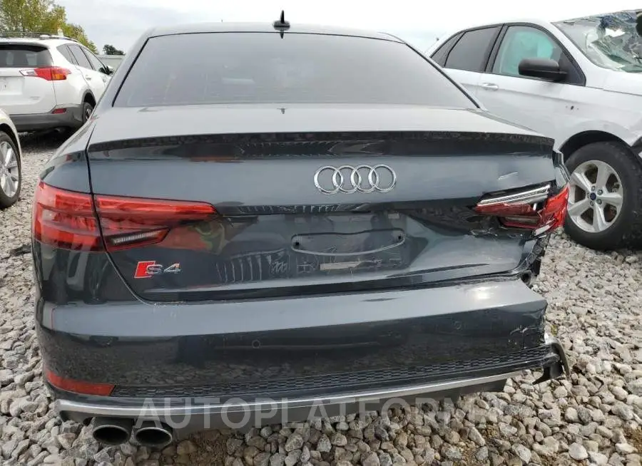 AUDI S4 PRESTIG 2018 vin WAUC4AF43JA001492 from auto auction Copart