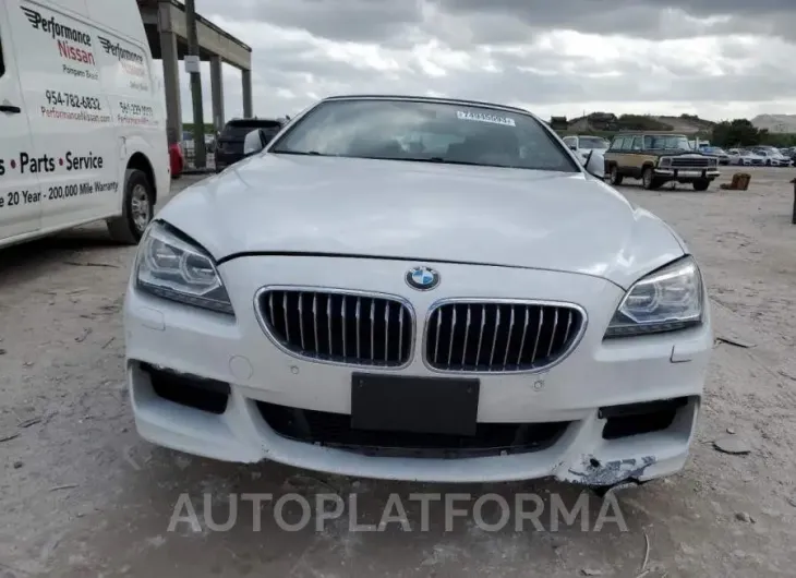 BMW 640 XI 2015 vin WBAYP5C55FD873311 from auto auction Copart