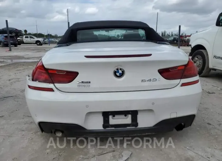 BMW 640 XI 2015 vin WBAYP5C55FD873311 from auto auction Copart