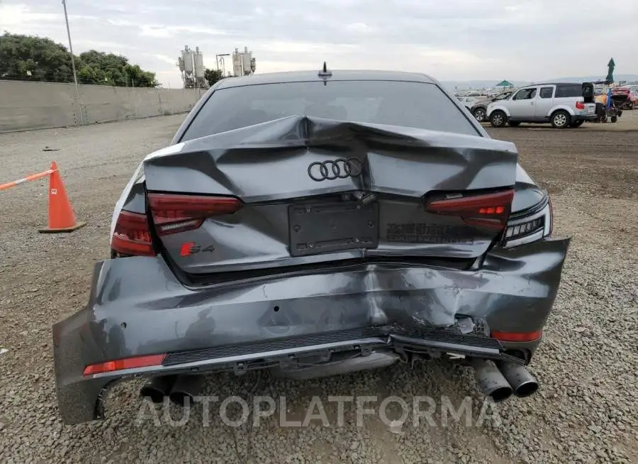 AUDI S4 PREMIUM 2018 vin WAUB4AF45JA116607 from auto auction Copart