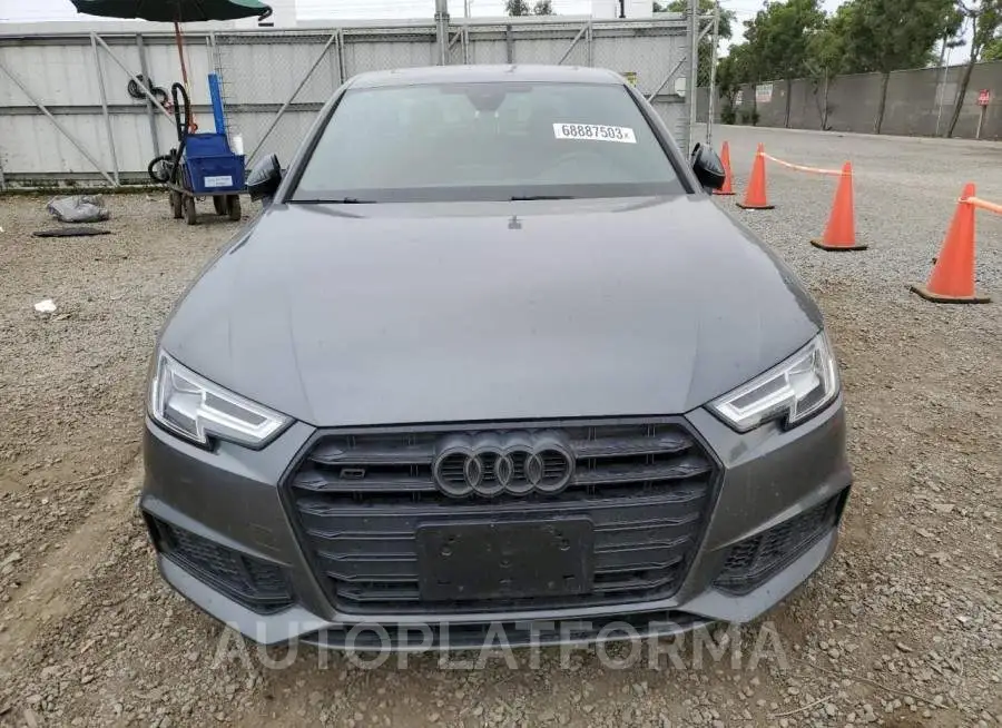 AUDI S4 PREMIUM 2018 vin WAUB4AF45JA116607 from auto auction Copart