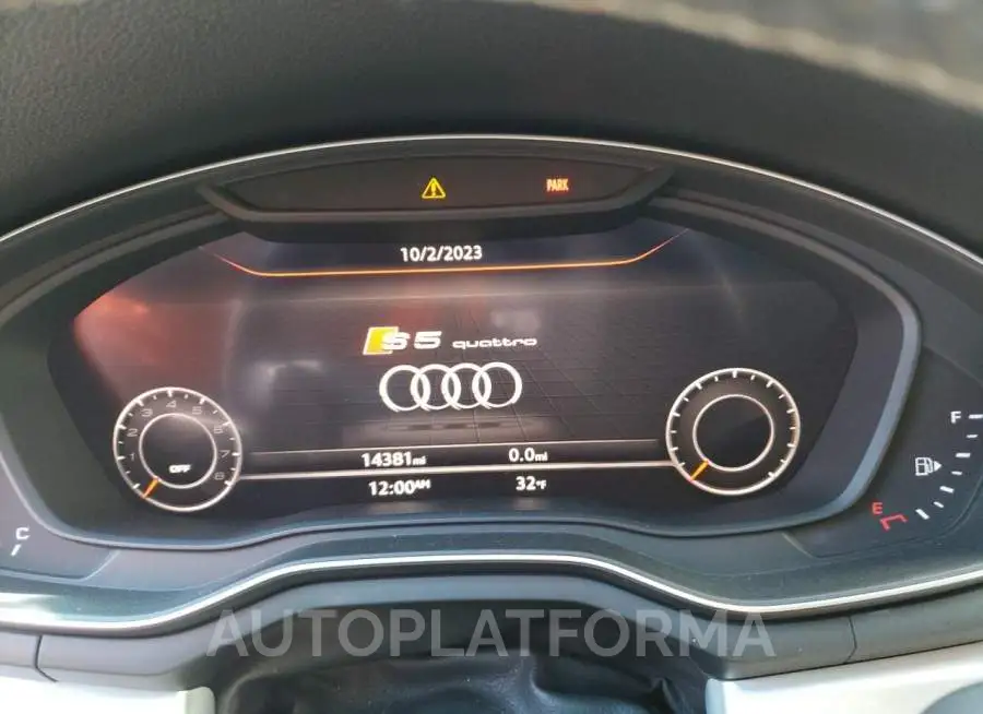 AUDI S5 PREMIUM 2019 vin WAUY4GF50KN001185 from auto auction Copart