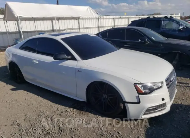 AUDI S5 2017 vin WAUC4AFR6HA000875 from auto auction Copart