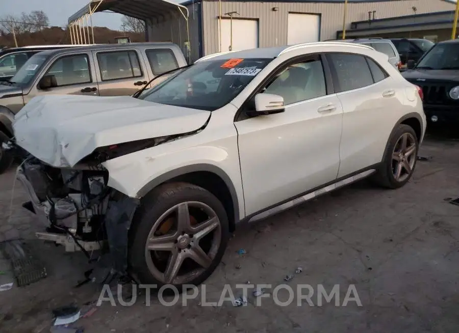 MERCEDES-BENZ GLA 250 2015 vin WDCTG4EB6FJ121171 from auto auction Copart