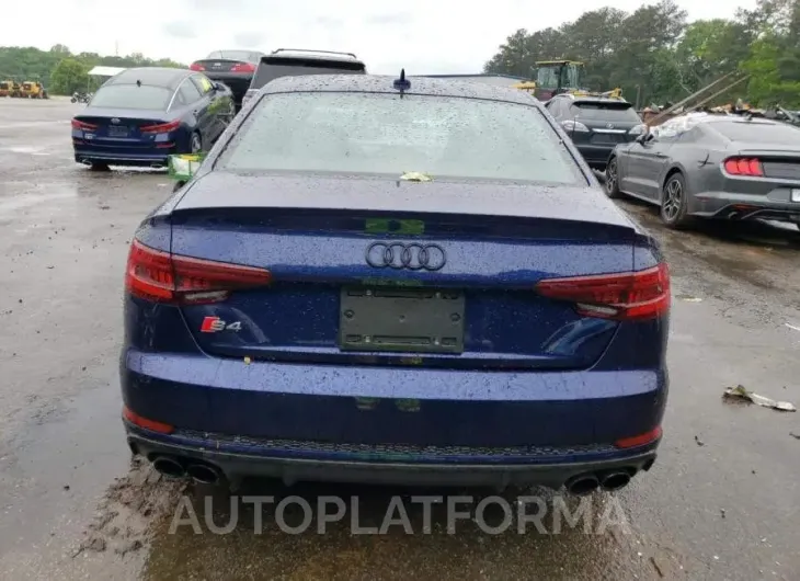 AUDI S4 PREMIUM 2018 vin WAUB4AF45JA115327 from auto auction Copart