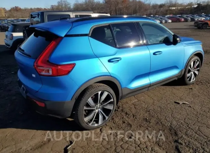 VOLVO XC40 RECHA 2021 vin YV4ED3UR4M2562494 from auto auction Copart