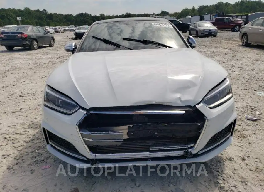 AUDI S5 PRESTIG 2018 vin WAUR4AF51JA041511 from auto auction Copart