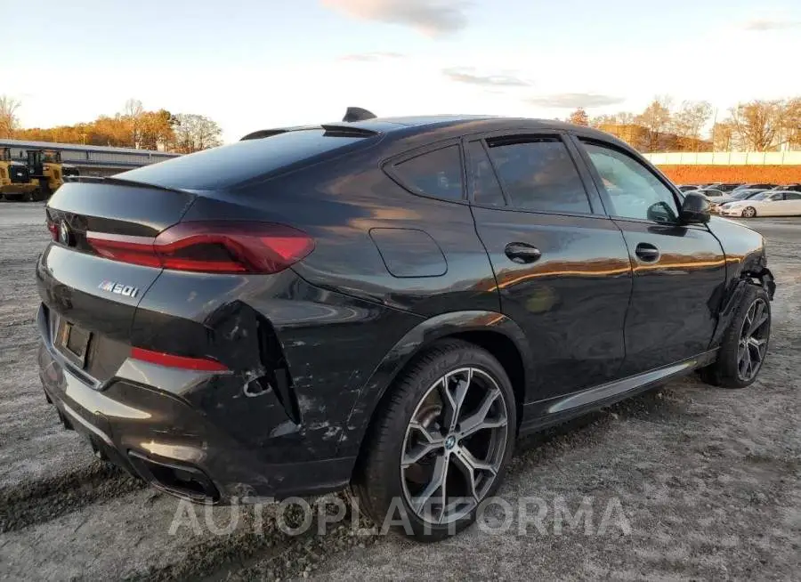 BMW X6 M50I 2021 vin 5UXCY8C01M9G11139 from auto auction Copart