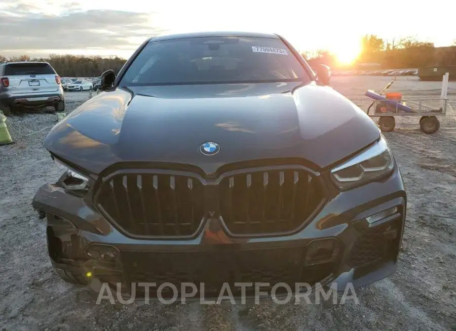 BMW X6 M50I 2021 vin 5UXCY8C01M9G11139 from auto auction Copart