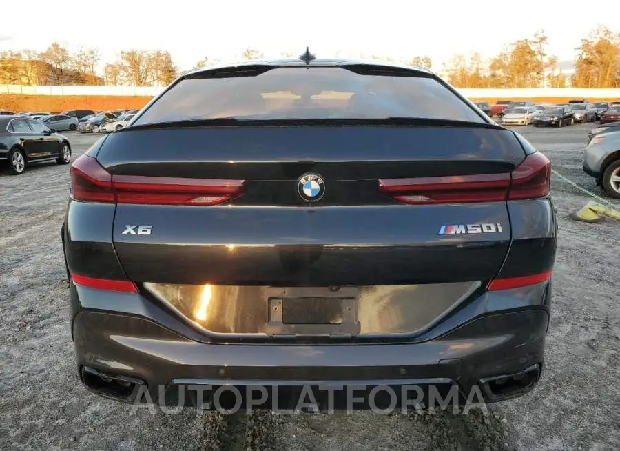 BMW X6 M50I 2021 vin 5UXCY8C01M9G11139 from auto auction Copart