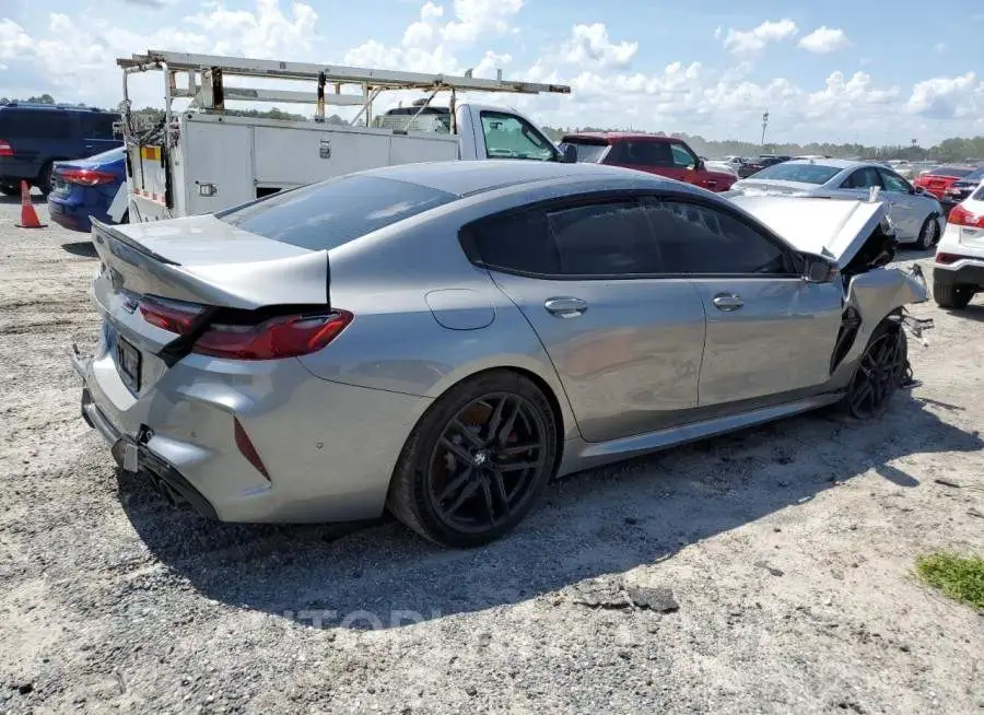 BMW M8 2021 vin WBSGV0C01MCF25662 from auto auction Copart