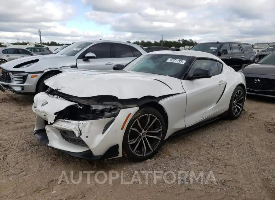 TOYOTA SUPRA 2021 vin WZ1DB2C00MW037654 from auto auction Copart