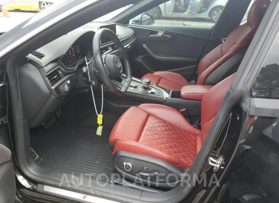 AUDI S5 PRESTIG 2018 vin WAUC4CF59JA060051 from auto auction Copart