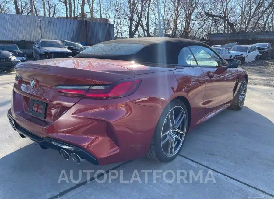 BMW M8 2020 vin WBSDZ0C07LBM09391 from auto auction Copart