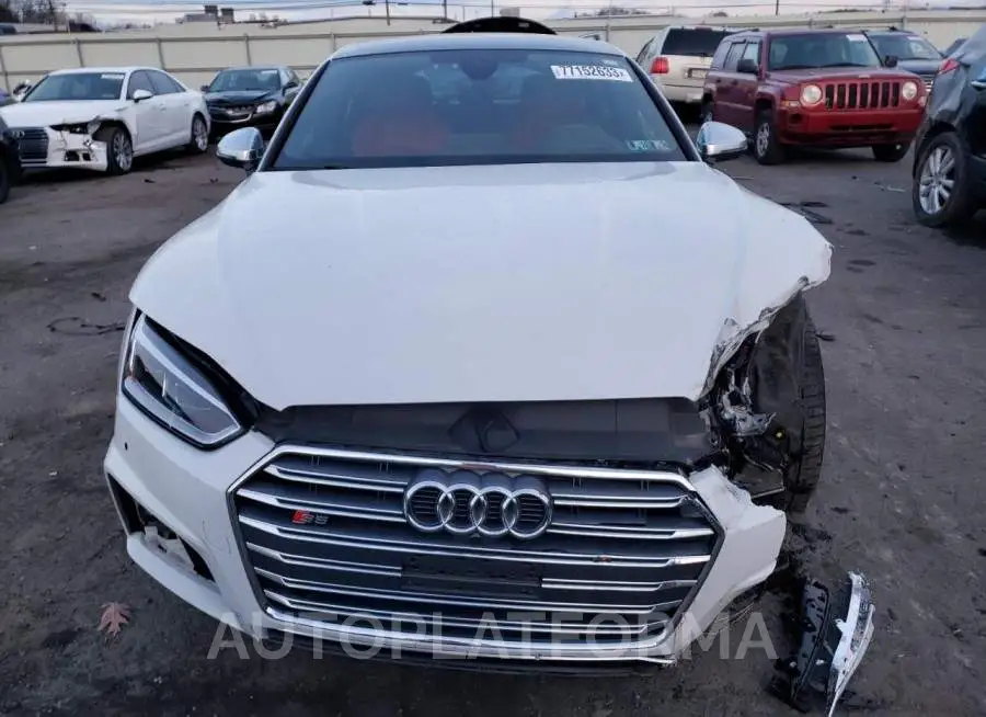 AUDI S5 PRESTIG 2018 vin WAUC4CF54JA018130 from auto auction Copart