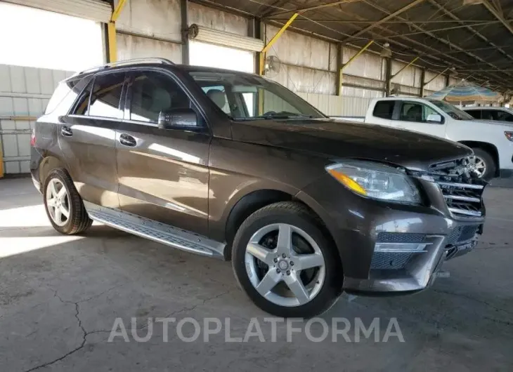 MERCEDES-BENZ ML 250 BLU 2015 vin 4JGDA0EB2FA513967 from auto auction Copart