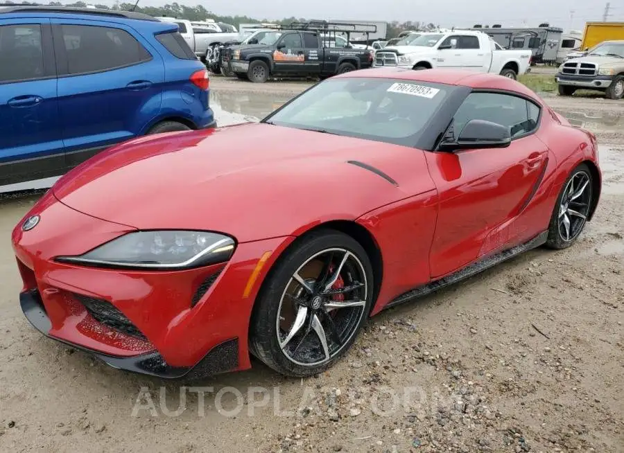 TOYOTA SUPRA BASE 2021 vin WZ1DB0C02MW041001 from auto auction Copart