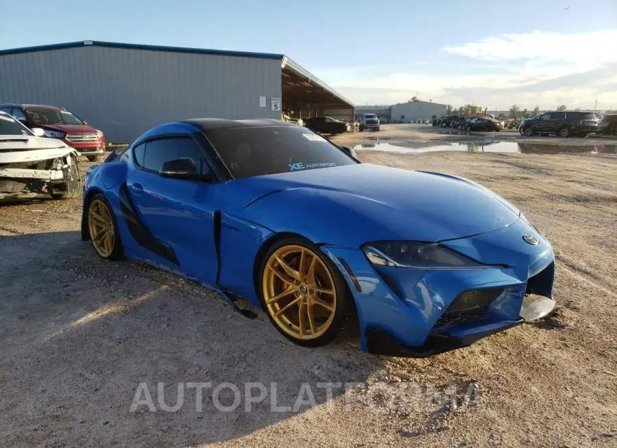 TOYOTA SUPRA BASE 2021 vin WZ1DB0C04MW037581 from auto auction Copart