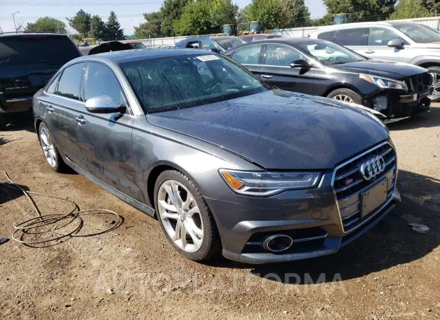 AUDI S6 PRESTIG 2016 vin WAUH2AFCXGN074590 from auto auction Copart