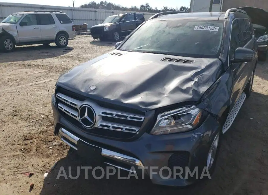 MERCEDES-BENZ GLS 450 4M 2017 vin 4JGDF6EE0HA766786 from auto auction Copart