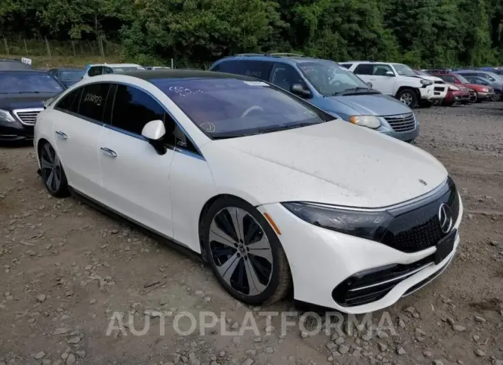 MERCEDES-BENZ EQS SEDAN 2022 vin W1KCG2DB1NA007479 from auto auction Copart