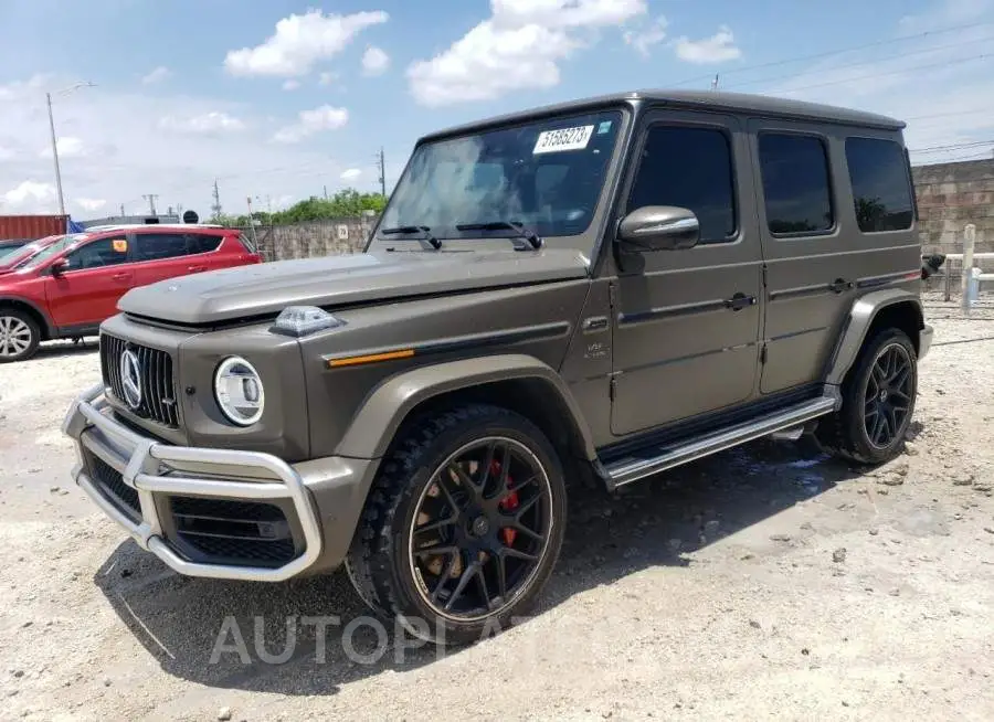 MERCEDES-BENZ G 63 AMG 2020 vin W1NYC7HJ2LX362609 from auto auction Copart