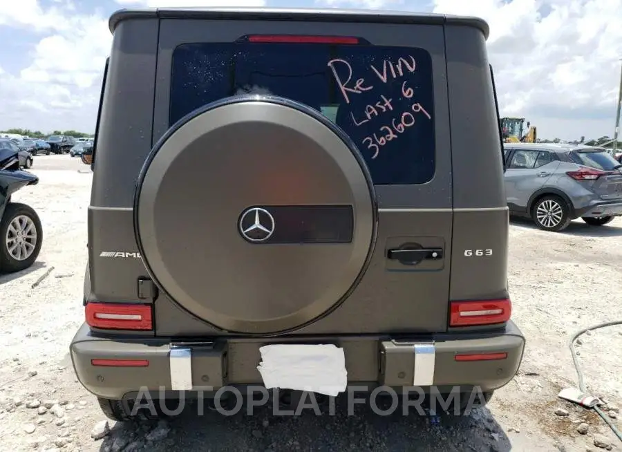 MERCEDES-BENZ G 63 AMG 2020 vin W1NYC7HJ2LX362609 from auto auction Copart