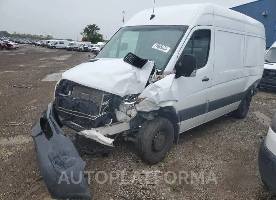 MERCEDES-BENZ SPRINTER 2 2016 vin WD3PE7DDXGP321626 from auto auction Copart