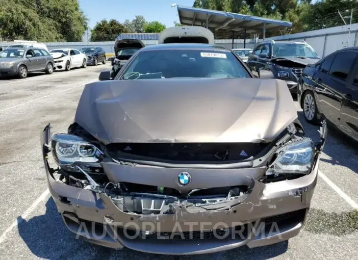 BMW 650 I GRAN 2015 vin WBA6B2C53FD798953 from auto auction Copart